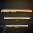thumbnail image 3 of Brass Drift Punch Set, 25075 25076 25077 Brass Punches 3-Piece with 3/4 Inch, 1/2 Inch, 3/8 Inch, 3 of 7
