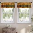 thumbnail image 2 of LALILO Kitchen Curtain Valance Morning Walk Lake England Uk Rod Pocket Window Curtain 52"x 18" Set of 2, 2 of 7