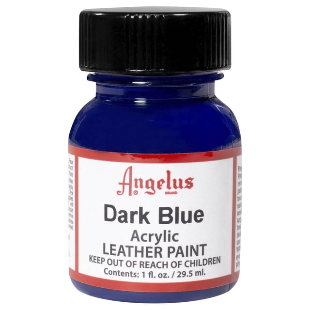 Pintura para Cuero ANGELUS 29.5 Ml Azul Oscuro