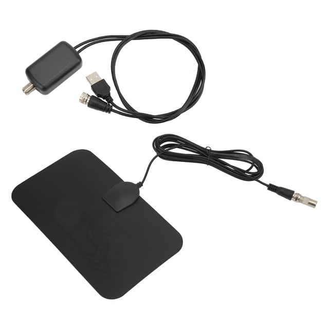 Antena de TV Digital HD Amplificada, Antena de TV 4K Fuerte Stickiness 25dbi 980 Millas Por 1080p