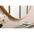 thumbnail image 5 of Metal windowpane mirror 42 inch in x 42 inch in Brass, 5 of 5