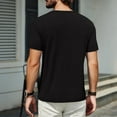 thumbnail image 6 of JGNGSHN Casual Men's Slim Fit T-Shirt, Solid Color Short Sleeve Round Neck Comfortable Top, 6 of 8