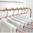 thumbnail image 7 of JilgTeok 5 Packs Hanging Trouser Rack for Home Use Non Marking Non Slip Trouser Rack Plastic Hanger for Pants Scarf Organizer Closet Space Saving Multifunctional Gadgets, 7 of 7