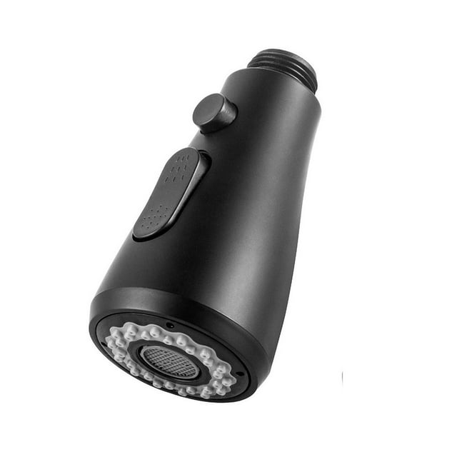 Bgsha Pull Out Spray Shower Head Setting Kitchen Spare Replacement Tap Sprayer Black