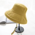 thumbnail image 6 of SikaFu Fisherman Hat Girl Summer Suns, Sun Hat Female Sunscreen Face, UV, Face, Face, Little Big Battle Girl Spring And Autumn Tide, 6 of 8