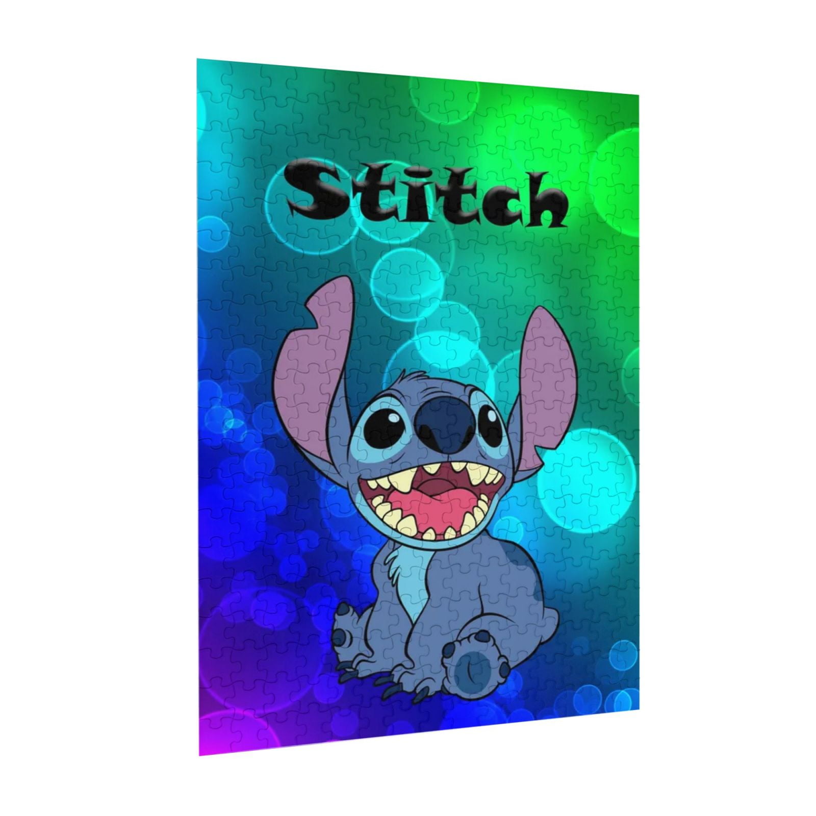 Stitch and his girl - online puzzle