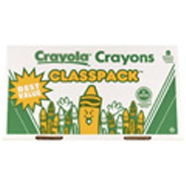 Crayola Llc Formerly Binney & Smith 400 Large Size Crayon-Classpack