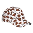 thumbnail image 3 of Haiem Football Baseball Cap Dad Hat Cotton Soft Adjustable Fashion Hats for Men Women Unisex Style Headwear, 3 of 9