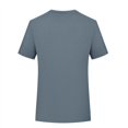 thumbnail image 3 of Cinvoph T-Shirt for Men Gym Active Stretch Tees Breathable Solid Color Workout Running Tops, 3 of 5