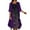 Pink, variant on Women Fashion Slim Casual Fashion Elegant Chiffon Print Two Piece Set Sundress