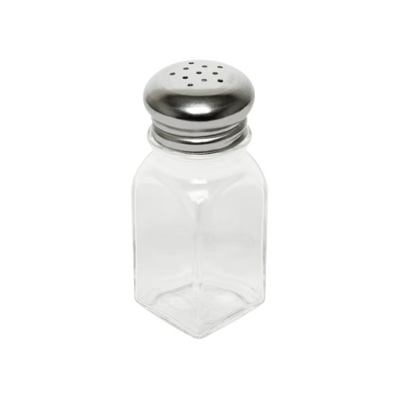Excellante 2 oz square shaker / stainless steel mushroom cap, comes in dozen