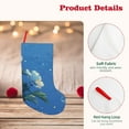 thumbnail image 4 of Picia Hibiscus Flowers Calm Water for 18in Christmas Stockings, Xmas Stocking for Kids, Holiday and Family Stocking for Fireplace or Party Decoration, 4 of 7