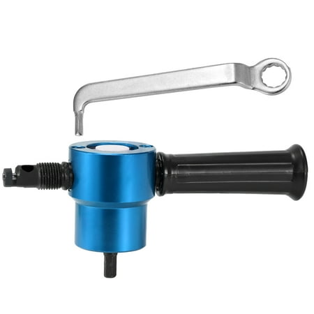 

Double-headed Sheet Metal Nibbler Cutter 360 Degree Adjustable Drill Attachment Power Tool Accessories Cutting Tools