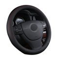 thumbnail image 5 of Anillo interior de goma blanca con relieve de cuero para volante de automóvil, funda protectora para manija de automóvil, productos ecológicos, 5 of 5