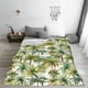 thumbnail image 5 of Balery Green Hawaii Palms Manta de Felpa Suave y Acogedora – Cobija de Franela Aterciopelada para Cama, Lavable y Cálida para Sofá, Mascotas, Transpirable-50"x40", 5 of 7