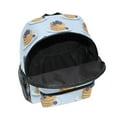 thumbnail image 6 of FORMRS School Backpack with Front Zippered Pocket 12" Student Travel Daypack, Blueberry Pancake Pattern, 6 of 6