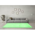 thumbnail image 3 of Ahgly Company Indoor Rectangle Solid Emerald Green Modern Area Rugs, 3' x 5', 3 of 4