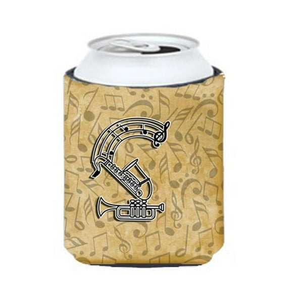 Letter S Musical Instrument Alphabet Can & Bottle Hugger