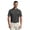 Black, variant on Men's & Big Men's Performance Eco Mini Geo Jacquard Short Sleeve Polo Shirt, up to 5XL