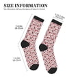 thumbnail image 3 of KLL Ladybugs 2 Print Cool Socks Men's Women's Crew Socks Funny Crazy Novelty Stockings, 3 of 7