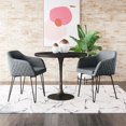 thumbnail image 2 of ZUO Braxton Dining Chair (Set of 2) Vintage Gray, 2 of 12