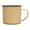 Yellow, variant on Kingtow 6Cm【120Ml】Retro Enamel Cup Single Use Kitchen Cups, Vintage Water Coffee Mug Tea Enamel Mug Camp Drinking Cups Heat Water Mug with Non Slip Handle for Indoors and Outdoors