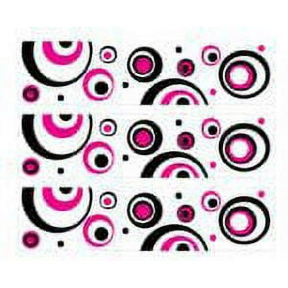 Mod Dots 7inch Round Edible Cake Decorating Strips