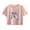 LIGHT PINK, variant on Instant Message - Christmas Keychain Short Sleeve Boxy Graphic T-Shirt