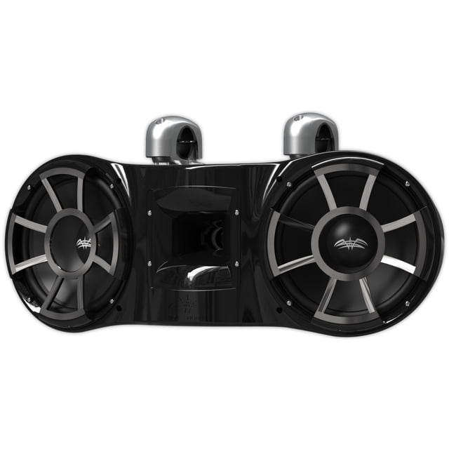 Doble Bocinas de Torre Marina Wet Sounds REV 410 B-FC SA V2 800 Watts 10 Pulgadas Color Negro Wet Sounds REV410BFCSAV2