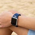 thumbnail image 3 of Navy Denver Broncos Logo Silicone Apple Watch Band, 3 of 3