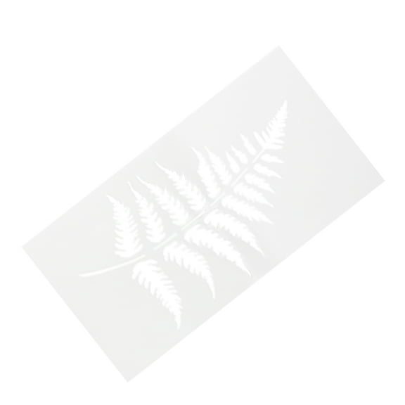 Worgeous  5 Pcs Concrete Stencils Scrapbooking Plant Sugar Icing Template