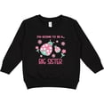 thumbnail image 2 of Inktastic I'm Going to Be a Big Sister Toddler Sweatshirt, 2 of 4