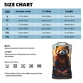 thumbnail image 6 of Pofeuu Prairie Meditating Raccoon Print Men's Muscle T-Shirt, Sleeveless, Muscle Tank, Classic Muscle Tee Top For Men Casual Sleeveless Muscle T-Shirt Trendy Clothes-Medium, 6 of 7