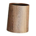 thumbnail image 3 of CoudarTitie Imitation Wood Grain Trash Can Storage Bucket Home Elegant Waste Bin Rubbish Bin M, 3 of 9