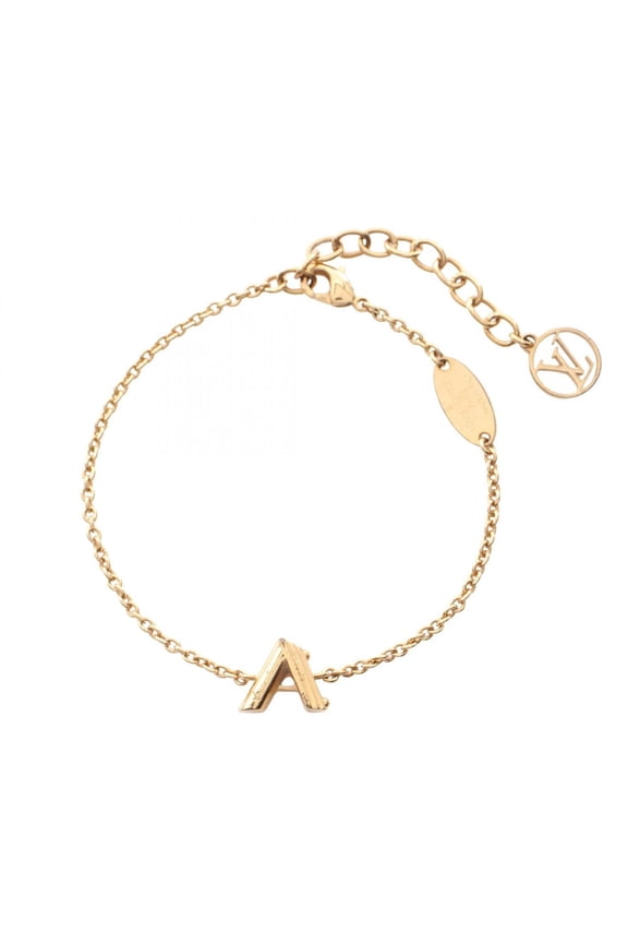 Pre-Owned Louis Vuitton LV&ME A Bracelet Accessory GP (Gold Plated) Women's Gold Tone M67158