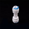 thumbnail image 5 of SENRISE 1/3/5 Pcs Polyoxymethylene 3/8" Water Filter Fitting Straight Connector Quick Connect Water Tube Fitting Easy to Install 3 Sizes White, 5 of 5