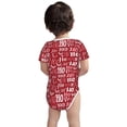 thumbnail image 5 of Daiia Ho Funny Christmas Printed Unisex-Baby Short Sleeve Onesies Bodysuits Baby Climbing Clothes Soft and Comfortable Romper with Expandable Shoulder Design-2 Years, 5 of 8