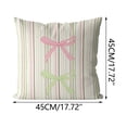 thumbnail image 2 of Boho Polka Dots Striped Decor Throw Pillow Cover,Macaron Heart Cushion Case Soft Cute Decorative Pillowcase for Couch Bed,Geometric Modern Farmhouse Decorative Pillowcase, 2 of 7