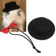 thumbnail image 1 of Hamster Hat And Bowtie Set, Multi Purpose Comfortable Rigid Adjustable 3 Dimensional Little Pet Dress Up  For Rabbits For Hamsters, 1 of 8