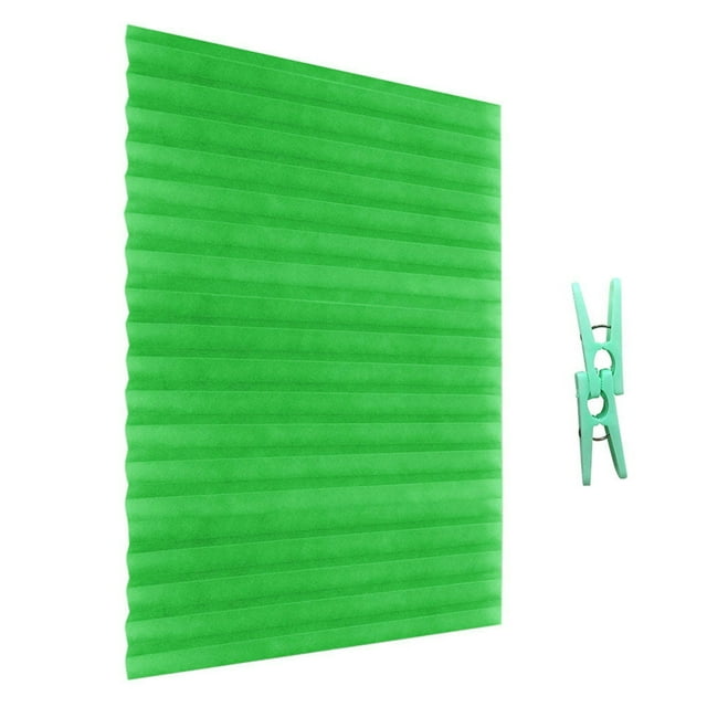 Tanuke Cordless Pleated Window Shade, Light Filtering Fabric Blind for Kitchen Bathroom, Easy Install No Tools, Polyester Curtain for Privacy And Decor