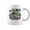 Black, variant on Frankenstein Monster And Bride Tropical Hawaiian Beach Coffee Mugs