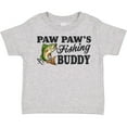 thumbnail image 3 of Inktastic Paw Paw's Fishing Buddy Boys Toddler T-Shirt, 3 of 5