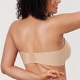 thumbnail image 2 of Sostén DELIMIRA Strapless Jacquard Beige con Varilla 36D, 2 of 6