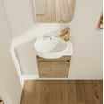 thumbnail image 5 of Soft Close Doors Bathroom Vanity With Sink,16 Inch For Small Bathroom, 5 of 9