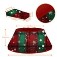 thumbnail image 2 of Christmas Tree Collar Red Velvet Folable Snowflake Christmas Tree Ring Tree Skirt for Artificial Trees Base Stand Cover Christmas Tree Decoration Tree Basket for Party Home Decorations, 2 of 7