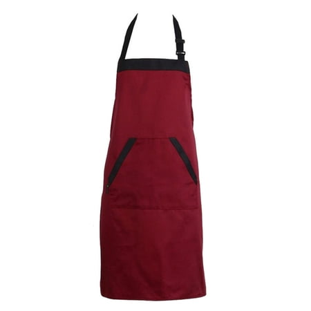 

Rlietter Apron with Pocket Waterproof Cotton Blend Home Unisex Apron