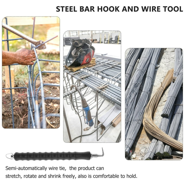 Multi-functional Wire Twisting Tool Sturdy Rebar Tie Hook Rebar Wire Tie  Tool