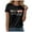 Black, variant on GEWSEY Autism Awareness Shirt for Women I Wear Blue Tshirt Autistic Mom T-Shirt Puzzle Piece Short Sleeve Tops White, XXL
