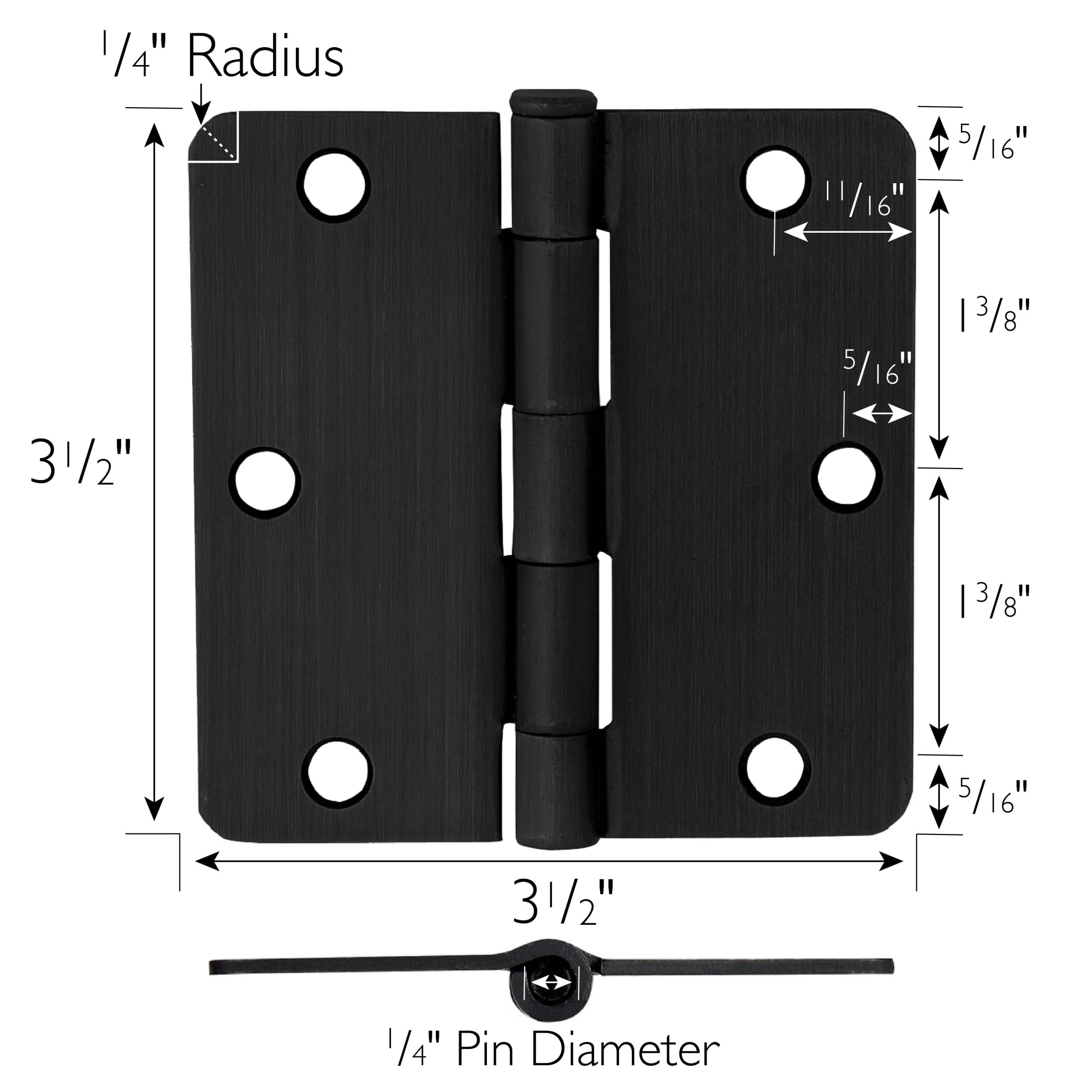 E★H Klima-flex Adjustable 2D-Hinge 180° Stainless Steel