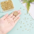 thumbnail image 2 of 100Pcs Stainless Steel French Earring Hooks Golden Color Fish Hooks Earrings with Jump Ring Earring Making and Ear Nut Earring Finding Kit for DIY Jewelry Making DIY, 2 of 7